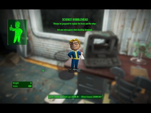Science Bobblehead -  Malden Middle School - Vault 75 - Fallout 4
