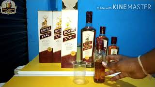 #Royalstag royal stag Deluxe whisky review and unboxing test in Hindi 2020