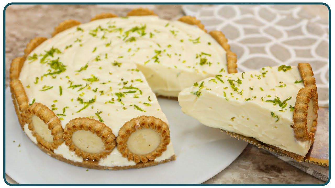 AMAZING LEMON PIE WITHOUT GELATIN, WITHOUT STARCH AND WITHOUT STOVE | Nandu Andrade