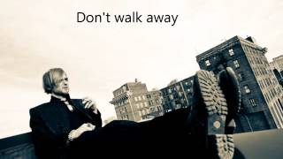 Mark Christopher - Don't Walk Away (Lyric Video)