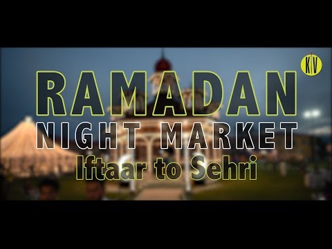 Night Market during Ramadan 2107 Kashmir