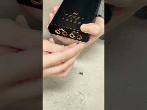 【開箱】Cayin Custom Headphone Jack Dust Plug 黃銅鍍金防塵塞