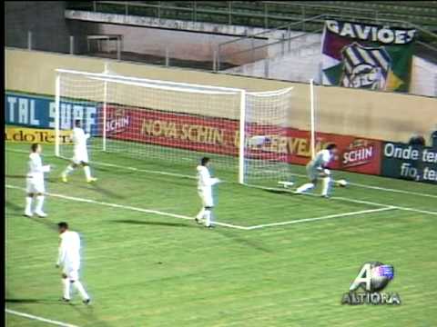 BRAGANTINO 0 X 2 FIGUEIRENSE BRASILEIRO SERIE B 17/07/10