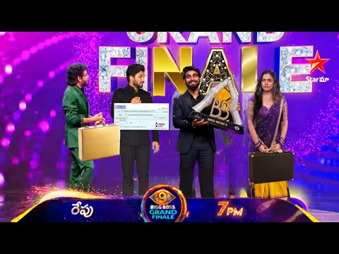 Thanuja chevvilo puvvu** pettina kalyan🔥||BIGG BOSS9 Grand finale Allu Arjun bumper offer to kalyan🏆