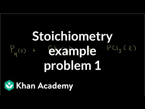 Stoichiometry Example Problem 1 
