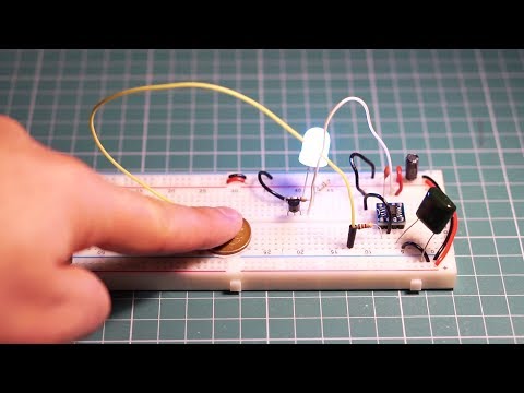 Come realizzare un pulsante o un interruttore sensibile al tocco