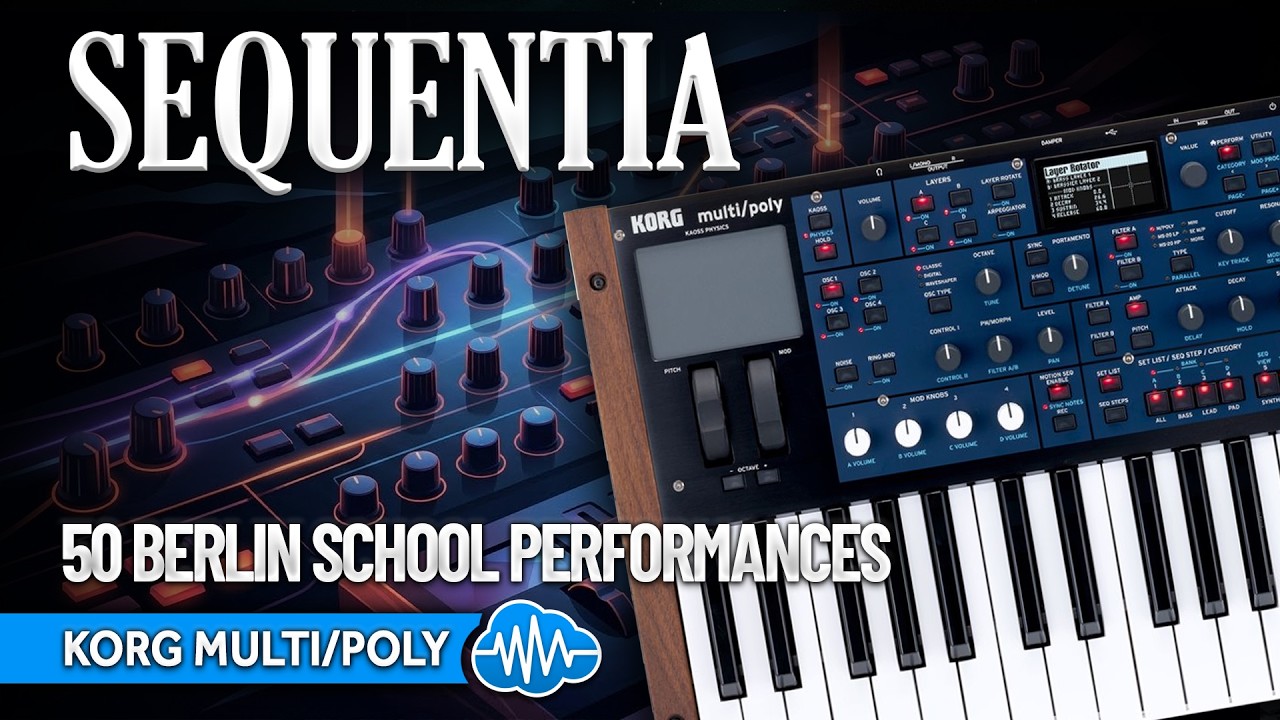 MSD035 - Sequentia - Korg Multi/Poly ( 50 performances ) - Video Preview 1