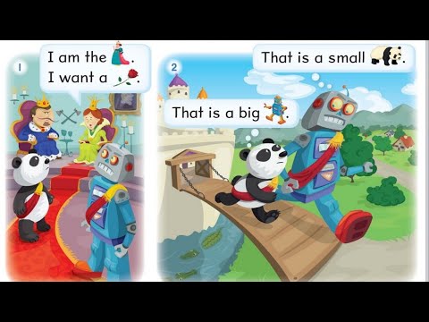 Oxford Phonics World student book level 1 - the alphabet - disc 2 - unit 6 - letters p q r - story