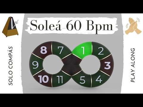 Soleá 60 Bpm - Solo compás (flamenco metronome)
