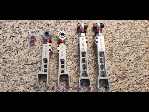 370Z gets Nismo Billet Aluminium/Titanium camber links & Traction rods!