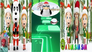 Aram Sam Sam It's Christmas Time Tiles Hop MK Puzzle