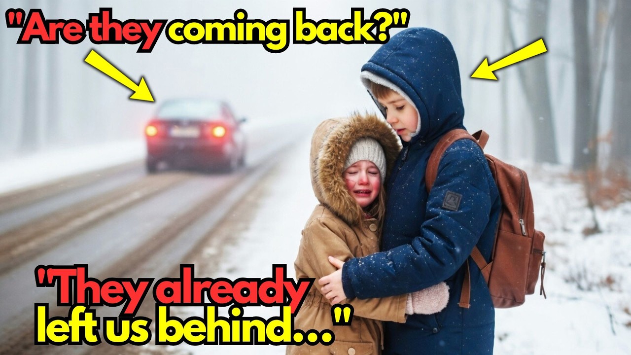 Parents Left Kids to Freeze… Then THIS Happened ❄️#emotionalstory #truestory #hearttouching