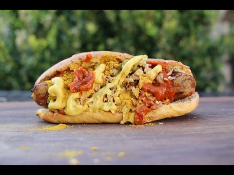 CURRY-HOT DOG SANSIBAR - english Grill- and BBQ-Recipe - 0815BBQ