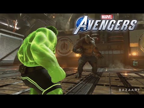 World Breaker Hulk vs Abomination FULL BOSS FIGHT - Marvel's Avengers Game (HD60FPS)