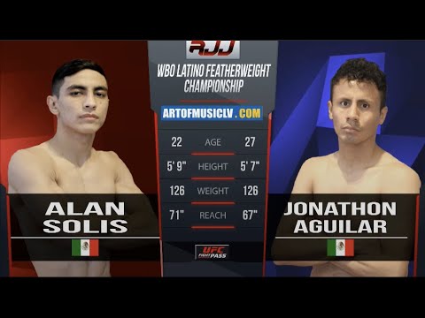 Alán "Cachorro" Solis vs. Jonathan Aguilar | Los Mochis, Sinaloa, Mex. | 01/04/21
