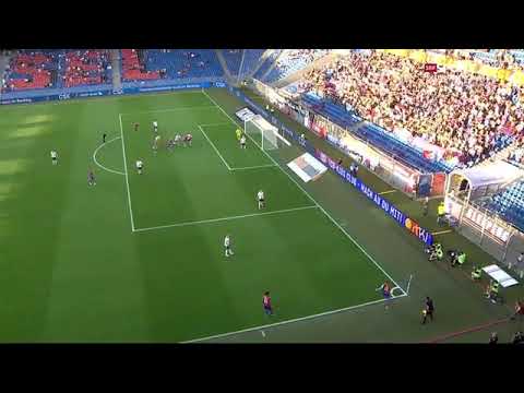 Szalai Ádám parádés sarkas gólja az FC Basel - Crusaders FC Konferencia Liga selejtező mérkőzésen