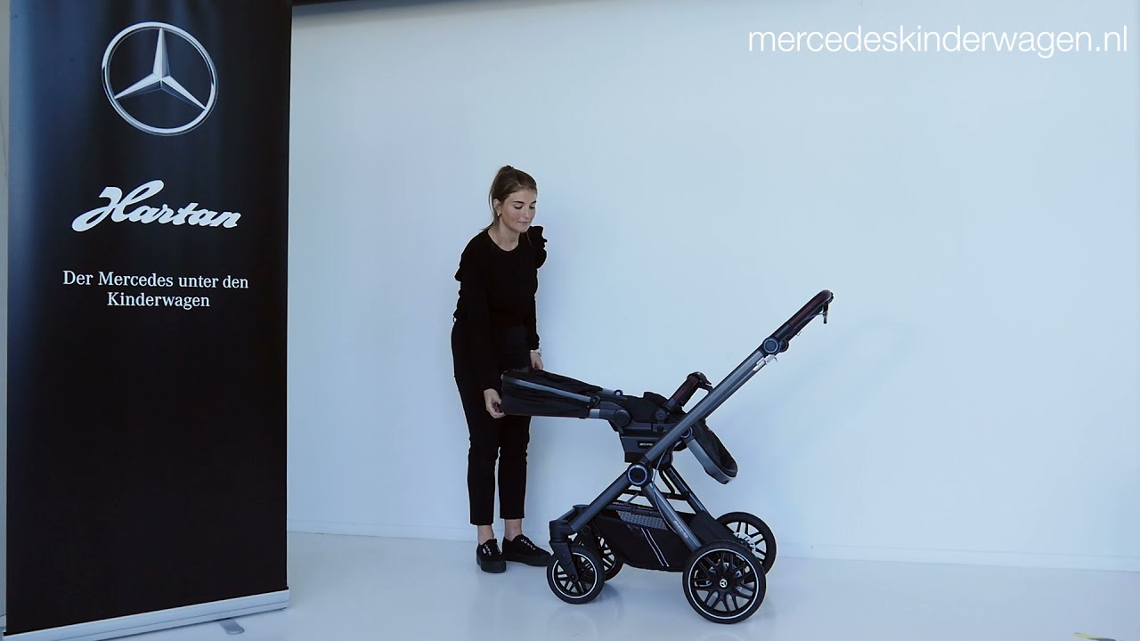 миниатюра 0 Видео о товаре Коляска 2 в 1 Hartan AMG GT, Black 231 (Черный)