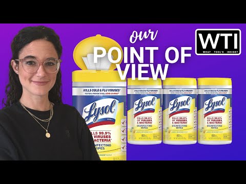 Lysol Disinfectant Wipes - WTI product video review