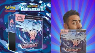 Apriamo L'ETB del NUOVO SET Pokemon CAOS NASCENTE 💧 PULLA !!!