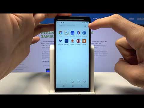 Cómo borrar historial del navegador Samsung - eliminar datos de navegación en Samsung Galaxy A3 Core