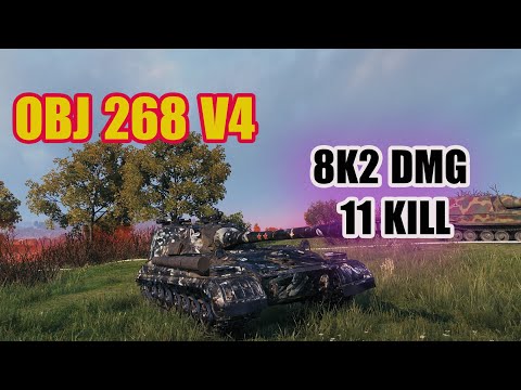 World of Tanks Object 268v4  8,2k dagme 12 kill
