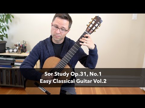 Lesson: Sor Study Op.31, No.1 - Easy Classical Guitar Vol.2