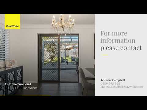 15 Cinnamon Court, Redcliffe, QLD 4020, 3 રૂમ, 2 બાથરૂમ, House