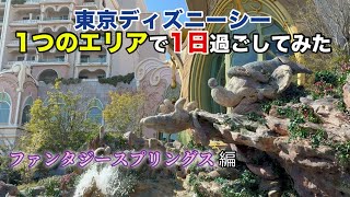 【ディズニー企画】Dヲタならファンタジースプリングスエリアの中だけでも1日過ごせる説【エリア考察】