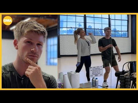 Robert Irwin learns to 'Dougie' behind the scenes of 'Dancing with the Stars'