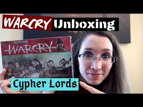 WARCRY Cypher Lords Unboxing and Review !!!