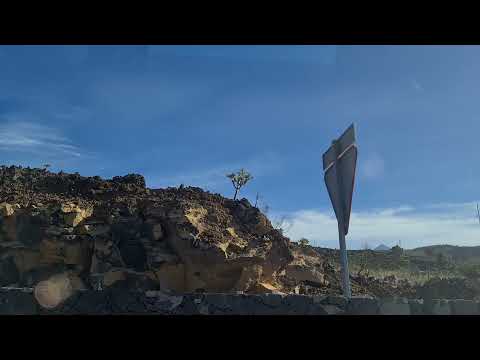 Driving from the South to the North of Tenerife TF82