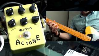 Video thumbnail for Joyo AC Tone Amplifier Emulation Pedal (Vox Tones) by intheblues