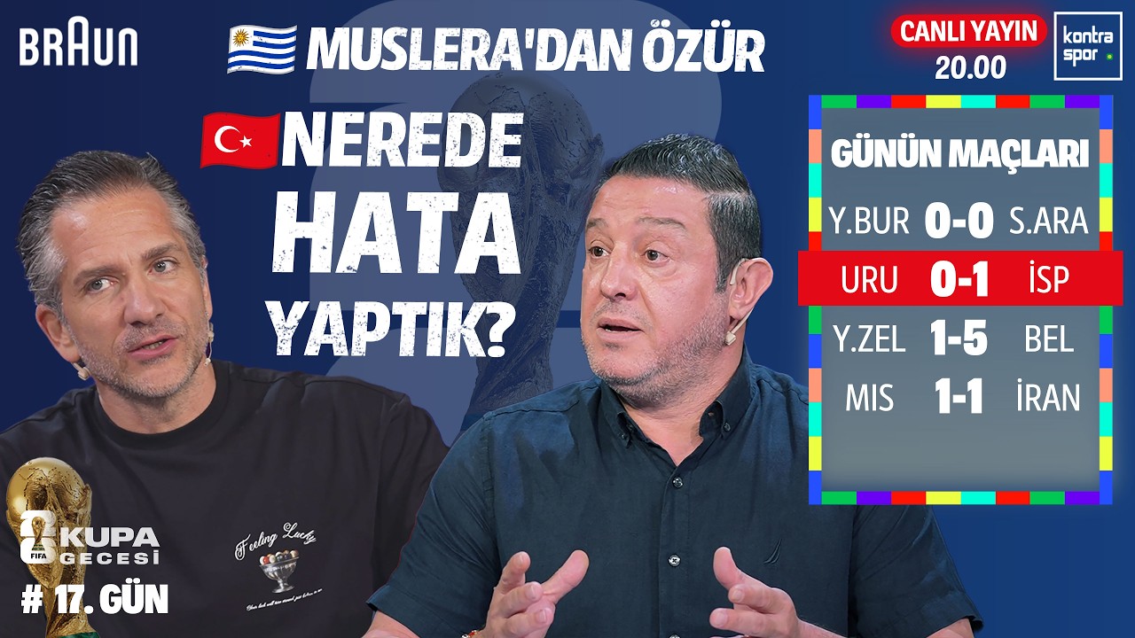 🔴 CANLI | A Milli Takım gündemi, Muslera'nın özrü | Nihat Kahveci, Nebil Evren | Kupa Gecesi #16