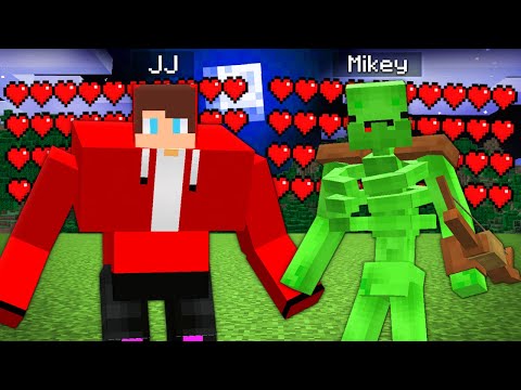 UNBELIEVABLE: JJ and Mikey Transform into Massive Minecraft Mutants!