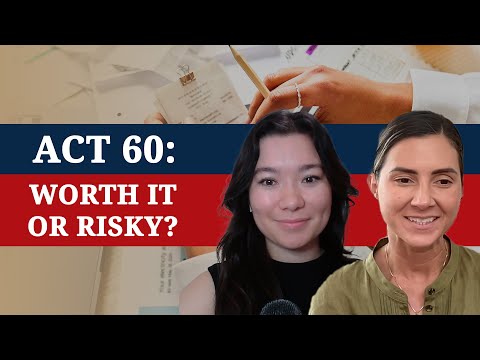 Puerto Rico Act 66/60 Tax Incentives EXPLAINED: Benefits, Risks, & Compliance w/ CPA Rachel Farris