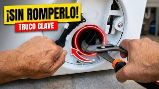 Como sacar y limpiar el filtro de la lavadora