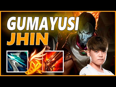 ⚡GUMAYUSI JHIN ADC GAMEPLAY⚡SEASON 12 LEAGUE OF LEGENDS