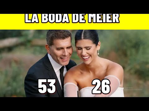 LA BODA DE Christian Meier  '' SE CASO CRISTIAN''ELLA TIENE 26 Y EL 3