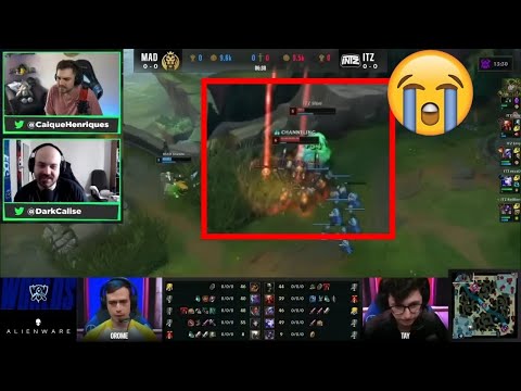 REAGINDO AS PIORES JOGADAS DA HISTÓRIA DO WORLDS