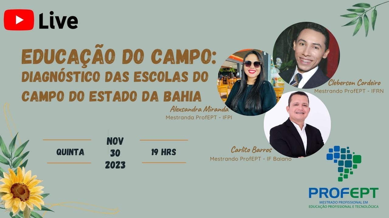 Educação do Campo: Diagnóstico das Escolas do Campo do Estado da Bahia