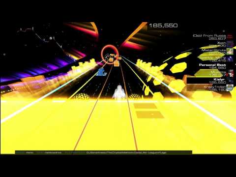 [HD60fps] Audiosurf 2 Gameplay: League of Legends - DJ Sona's Kinetic **Seizure Warning!**