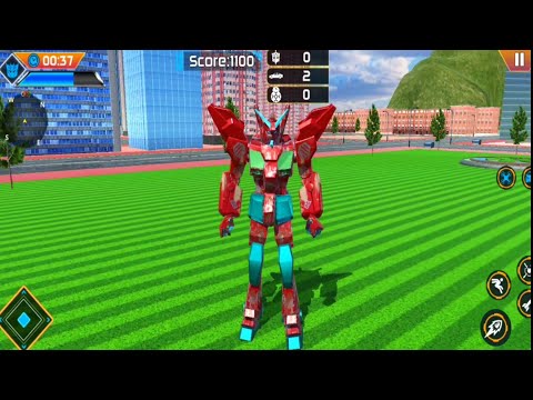 Drone Robot Car Transforming Games 2021: Android Gameplay