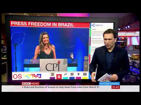 Press freedom in Brazil - BBC News - 19th February 2020