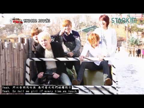 2013-02-19 Led apple Music Note #07/50►One Direction - Kiss you [繁中+Eng]