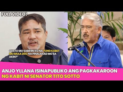 BUONG DETALY ng PASABOG ni Anjo Yllana tungkol sa KABET ni Senator TITO SOTTO na IKINAGULAT ng Lahat