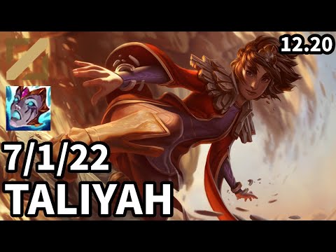 Taliyah Mid vs Sylas - Ranked Master - Patch KR 12.20