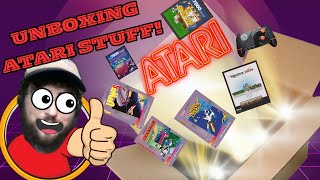 Unboxing Lots of Atari Stuff! OPCODE, Etsy, Games and More!