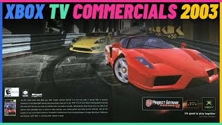 XBOX TV Commercials From 2003.