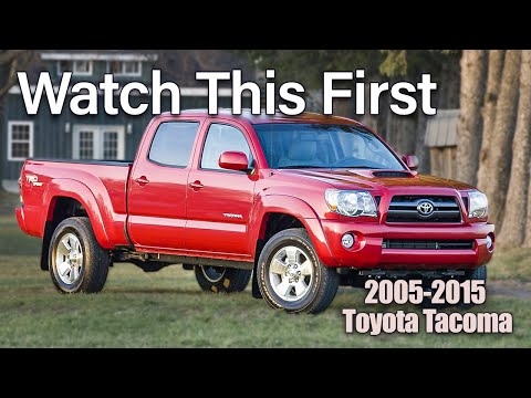 Watch This Before Buying a Toyota Tacoma from 2005-2015