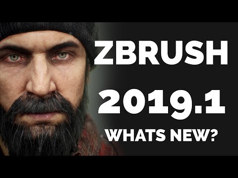 ZBRUSH 2019.1 -  WHATS NEW?